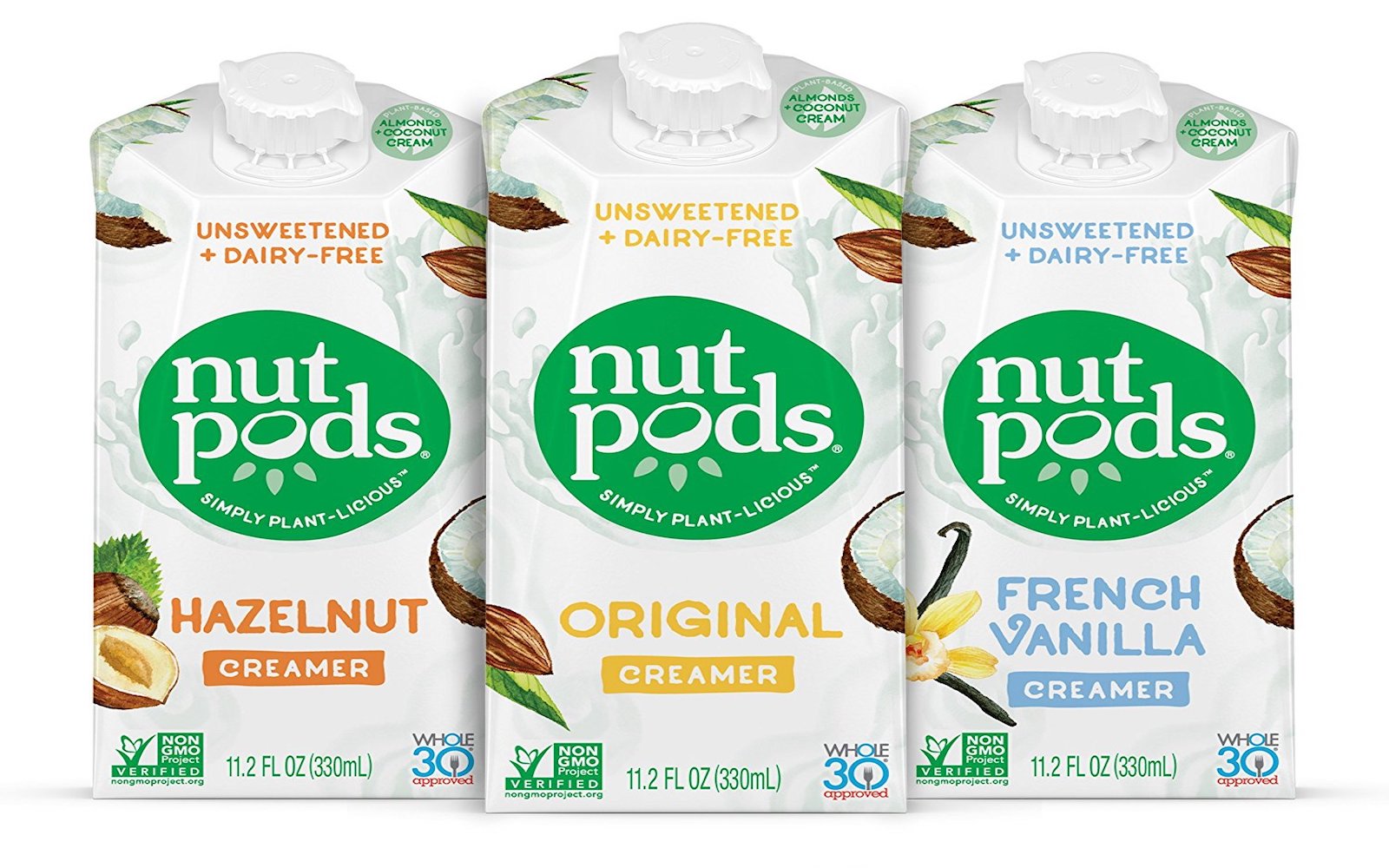 nut pods dairy free creamer