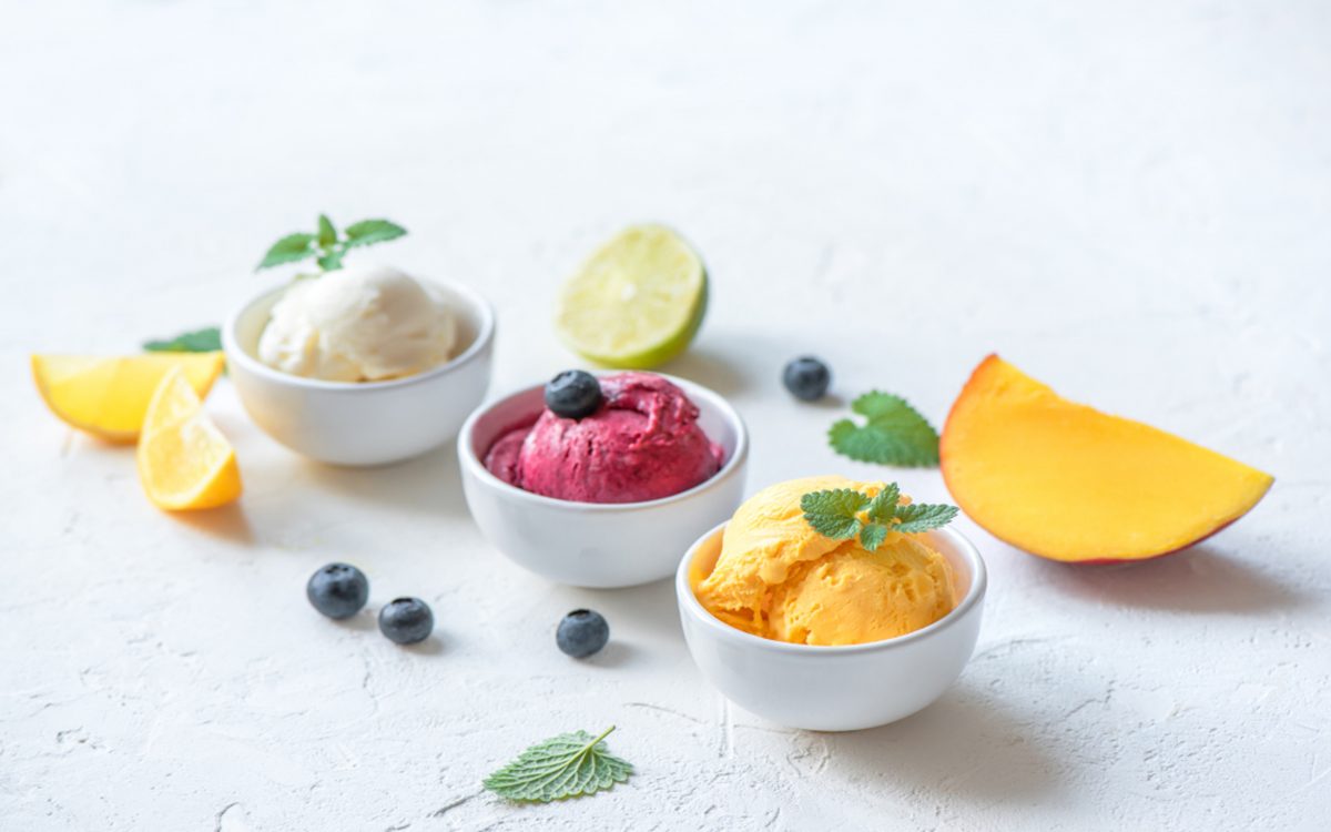What is the difference between frozen yogurt and ice cream The Difference Between Frozen Yogurt And Sorbet One Green Planet