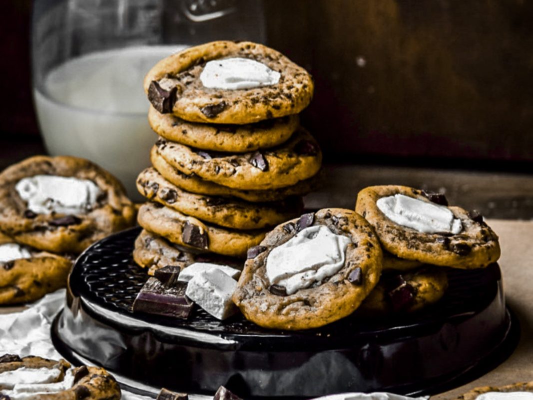 Caramel Flavernutter Cookies with Chocolate Chips