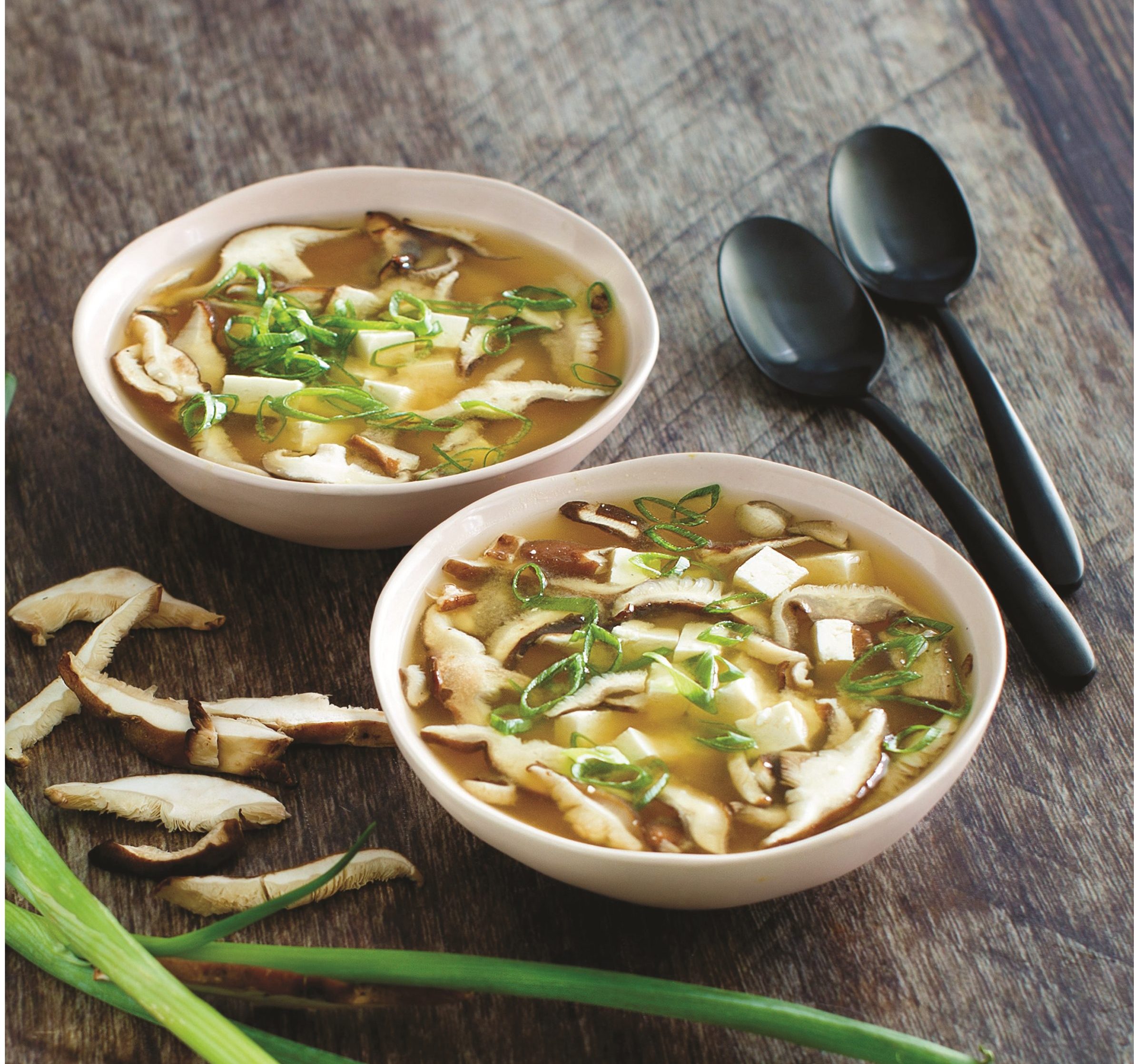 garlic miso and onion soup