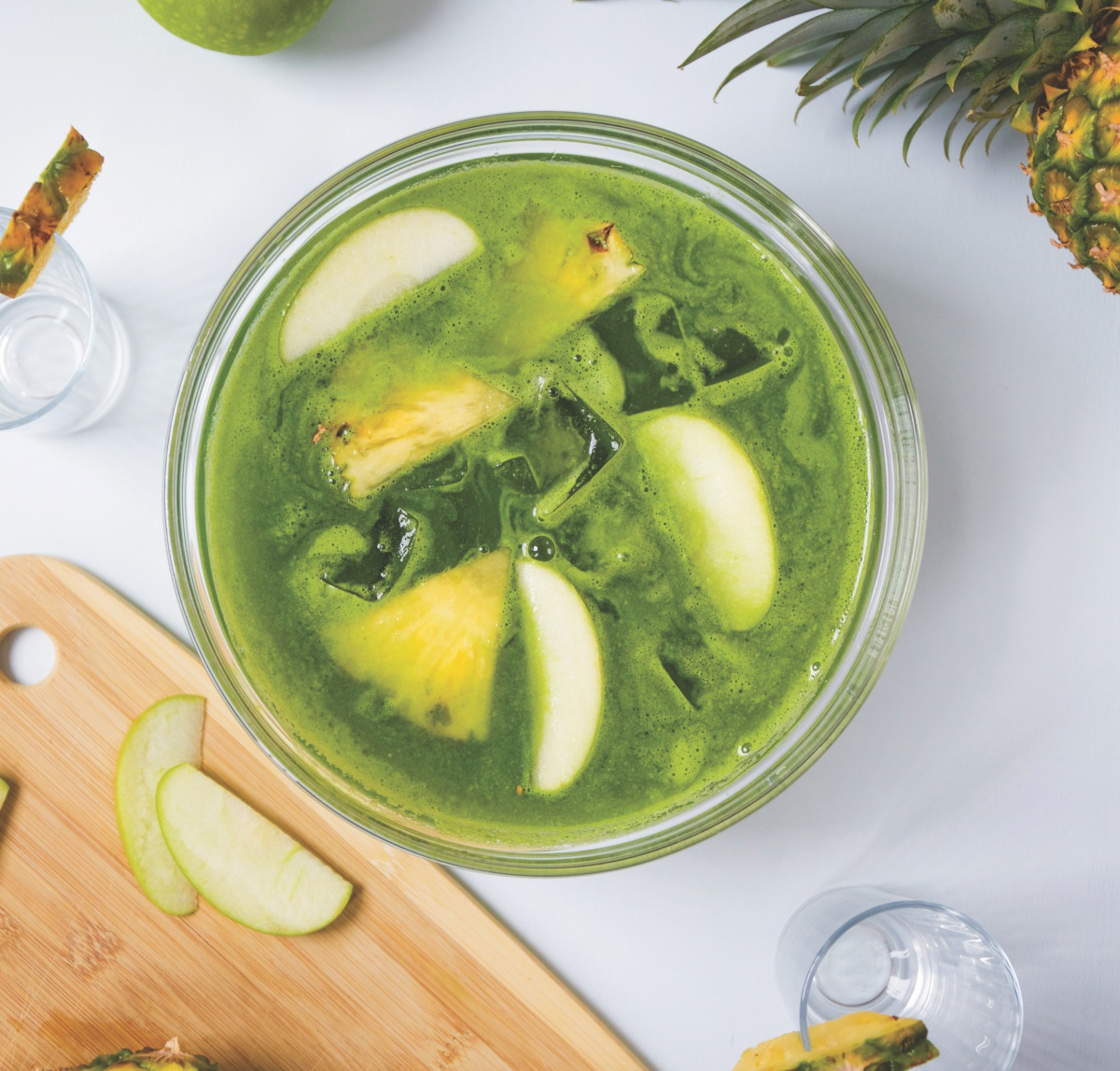 Green juice punch