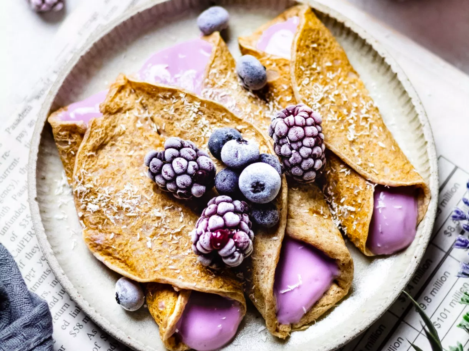 Vegan Crepes budget-friendly meal