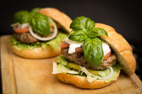plant-based meat burgers