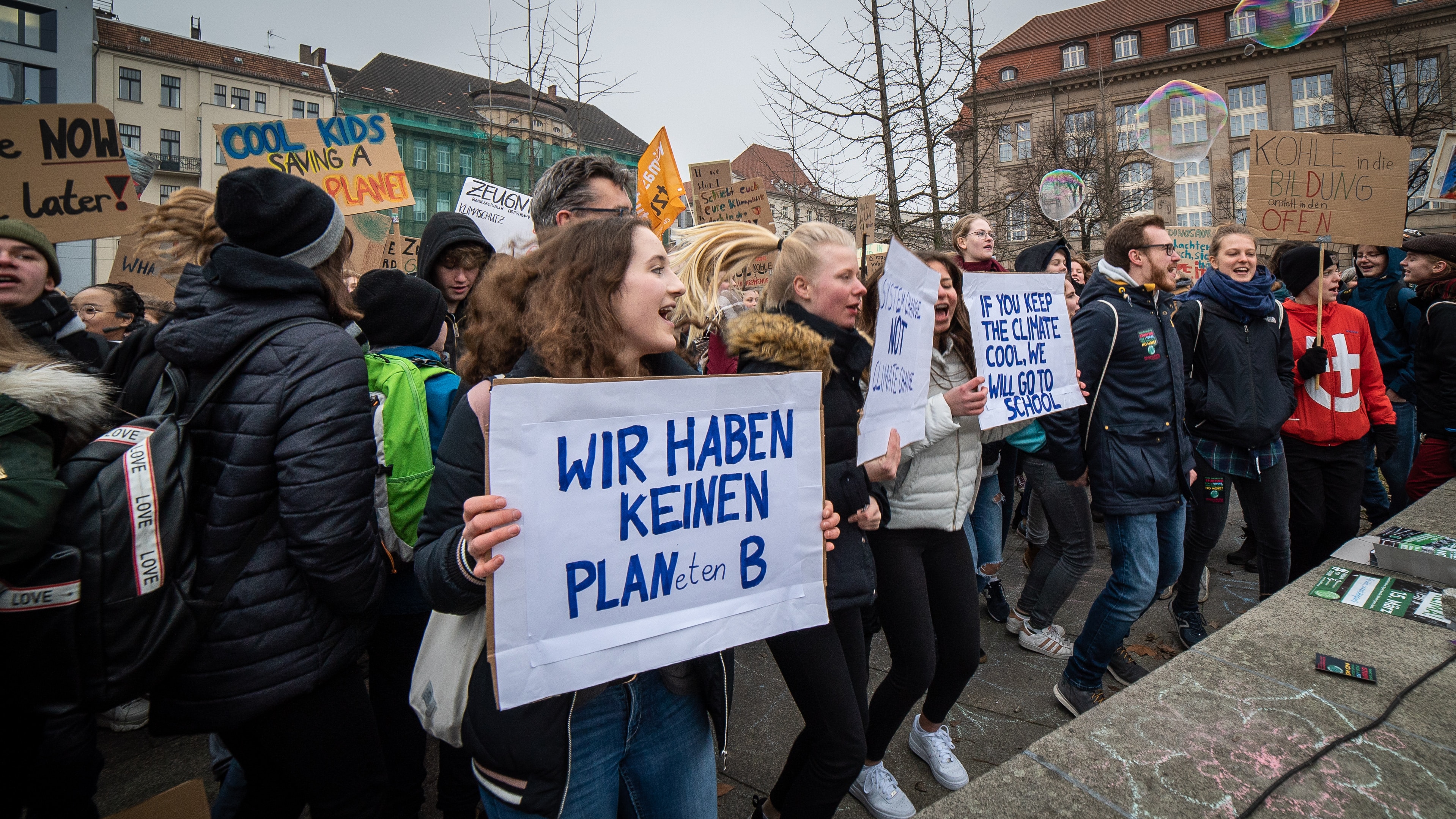 German Climate Protest