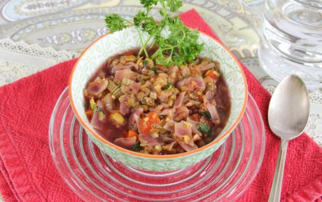 Turmeric Mung Bean Soup