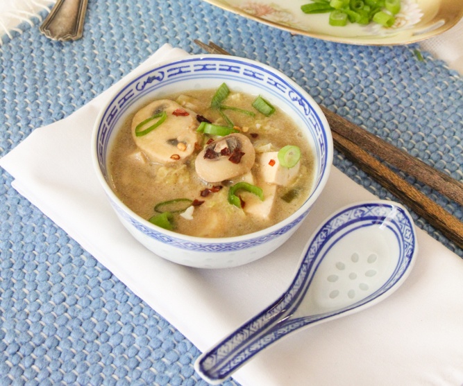 Plant-Based Hot and Sour Soup