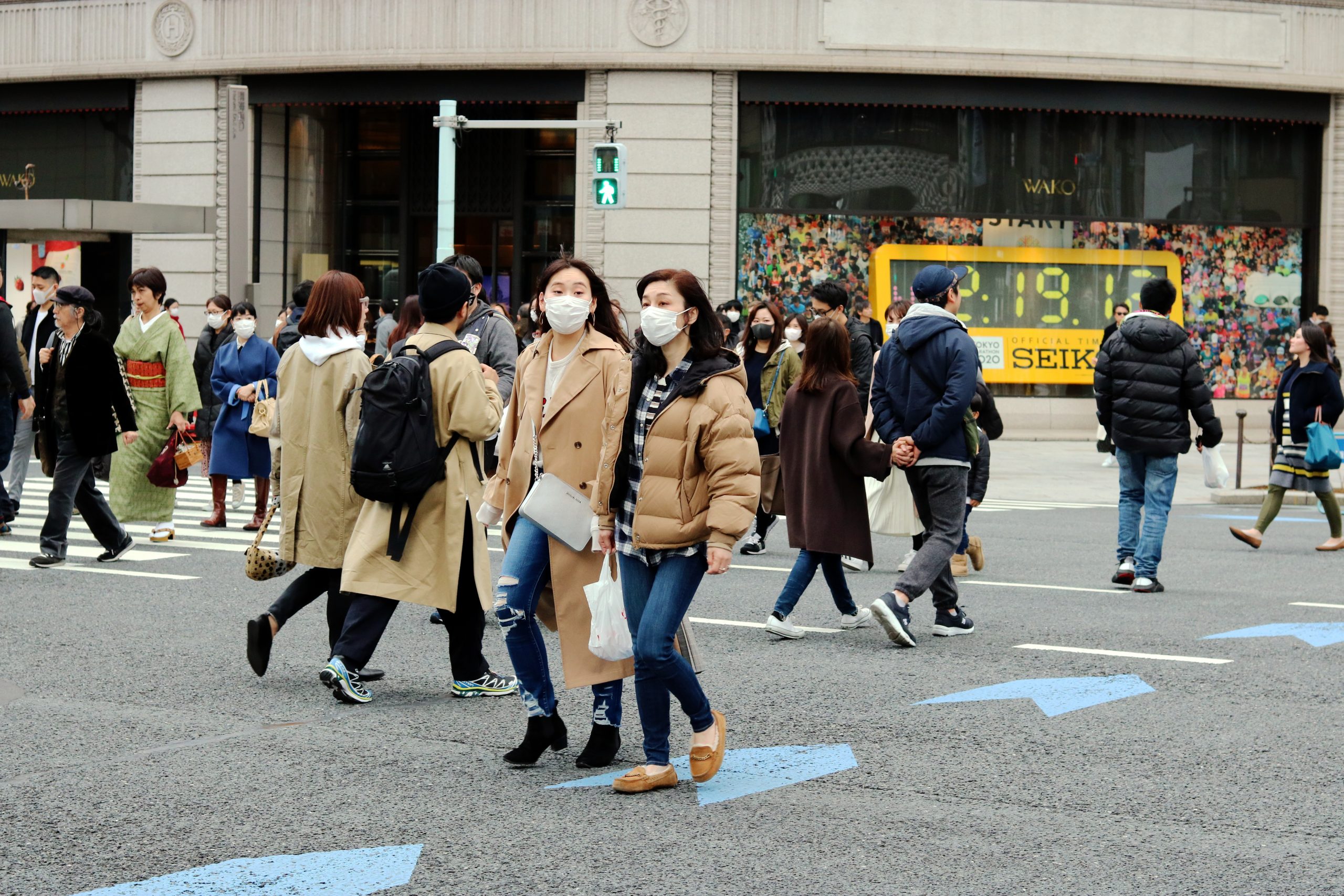 Women Wearing Face Masks
