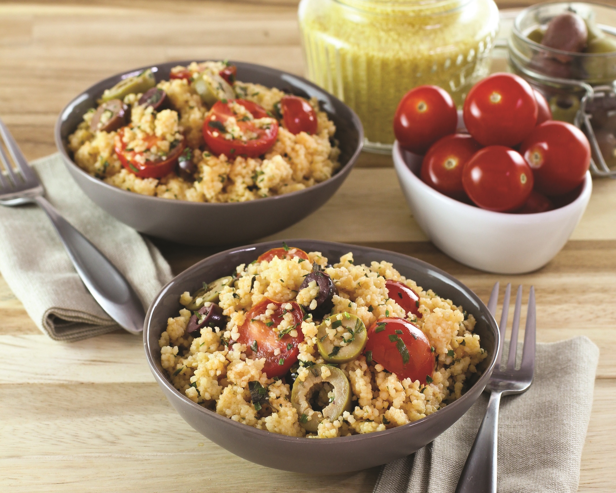 Couscous with Tomatoes and Olives