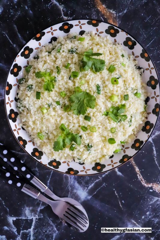 Vegan Cauliflower Rice