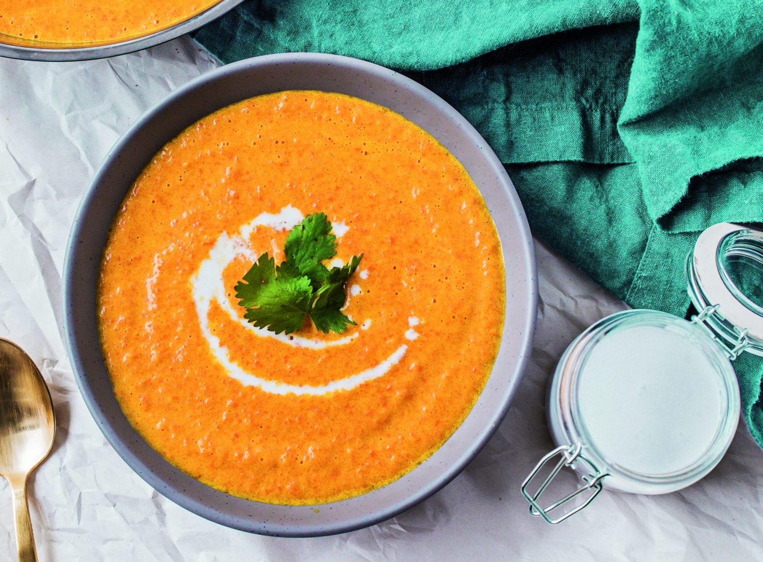 roasted carrot soup