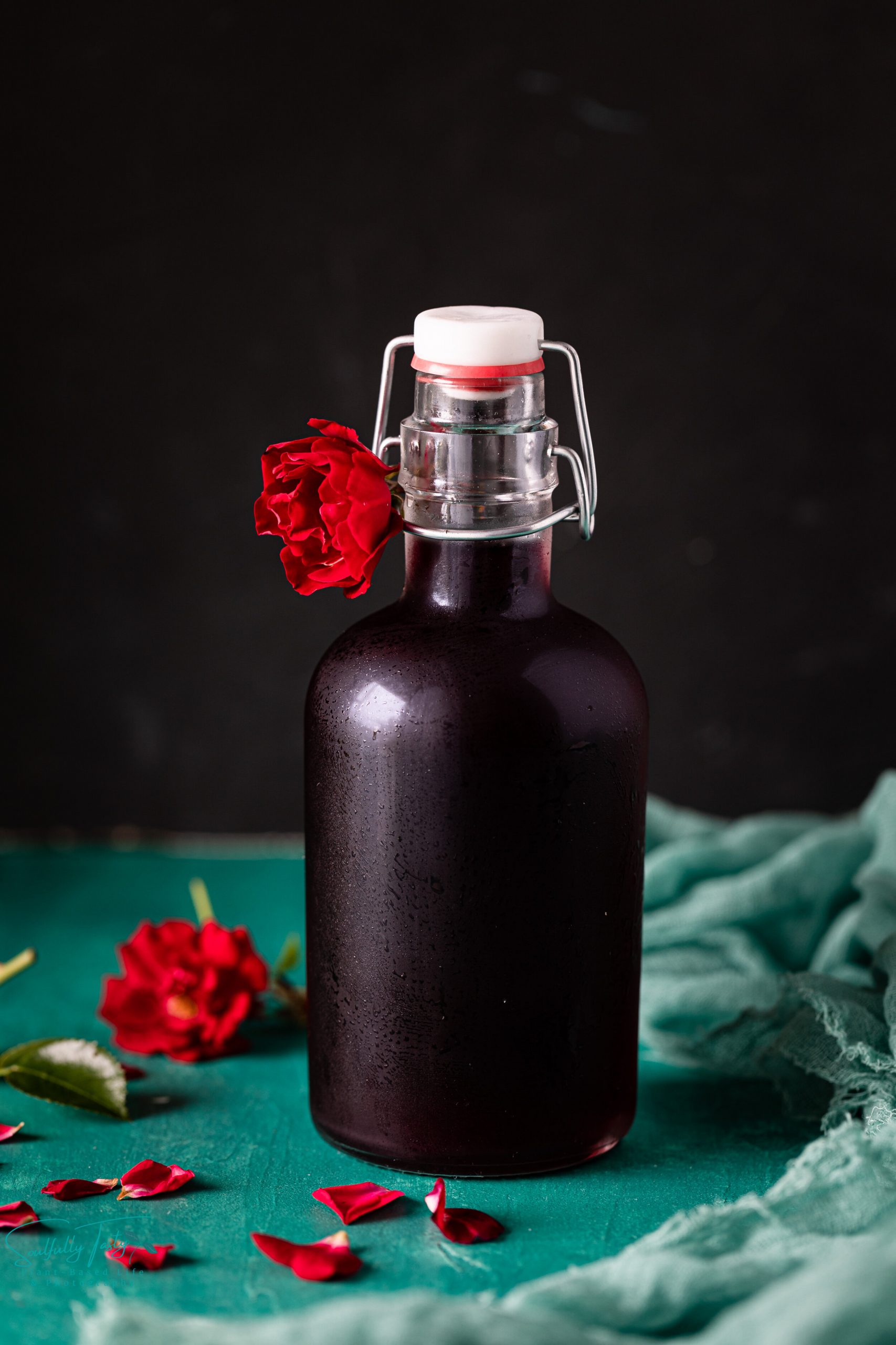 Rose Petals & Cardamom Syrup