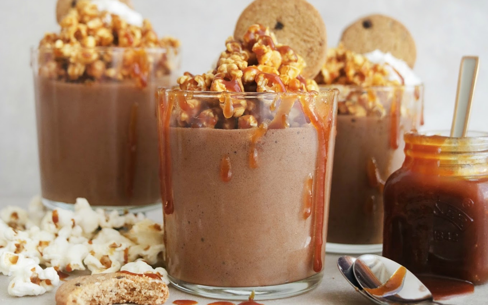 Salted Caramel Chocolate Mousse 