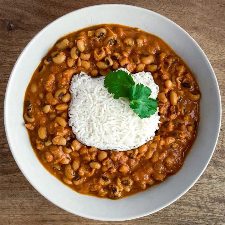 Vegan Black-Eyed Peas Curry