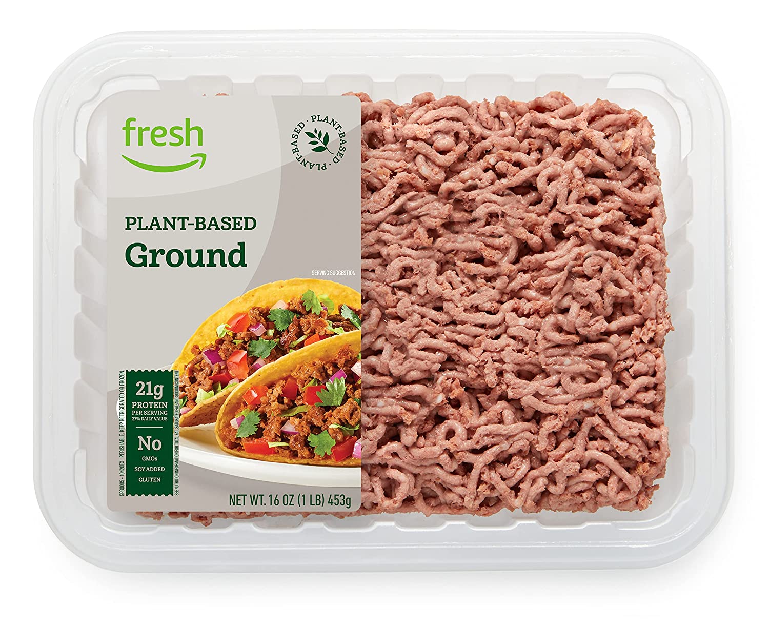 Plant-based beef grounds