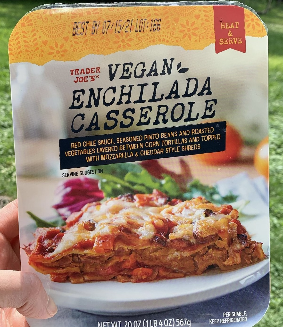 vegan enchilada casserole