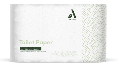 Amazon recycled toilet paper