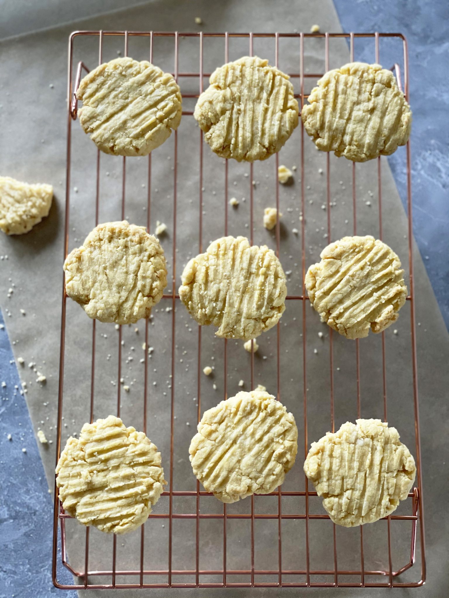 Lemon Corn Cookies (Paste di meliga)