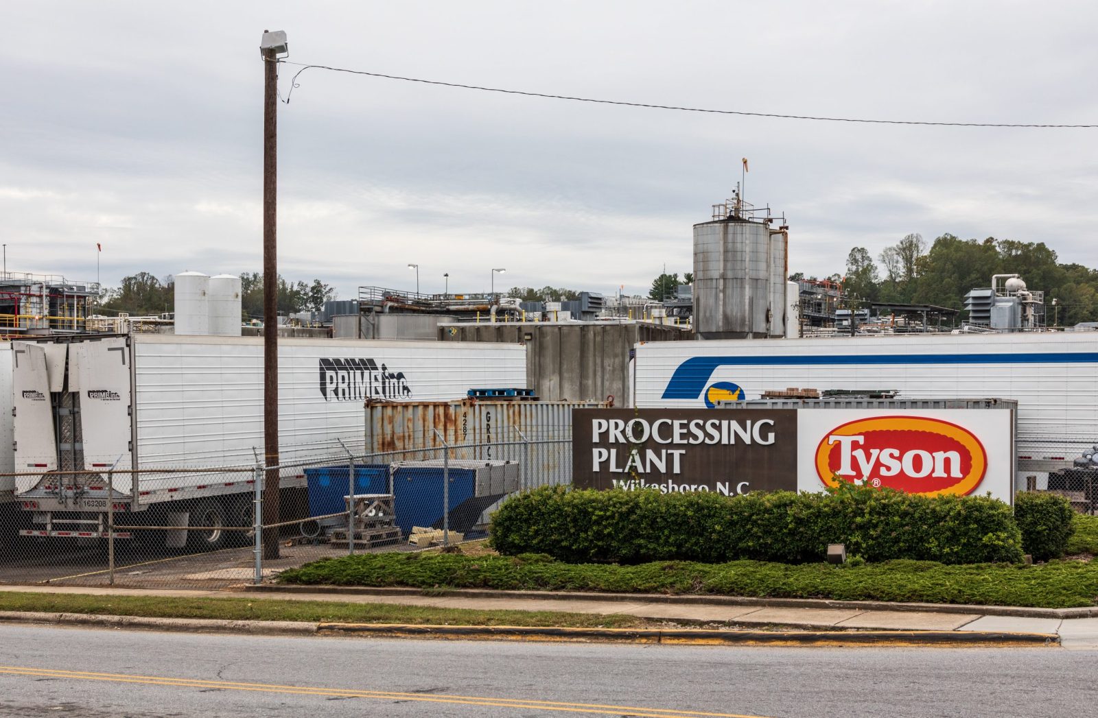 Tyson foods processing plant