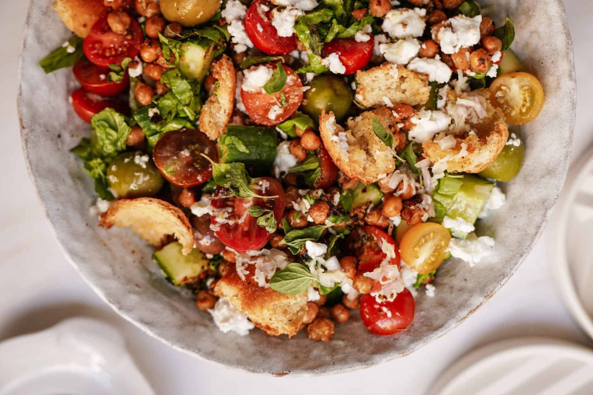 Vegan Greek Cobb Salad