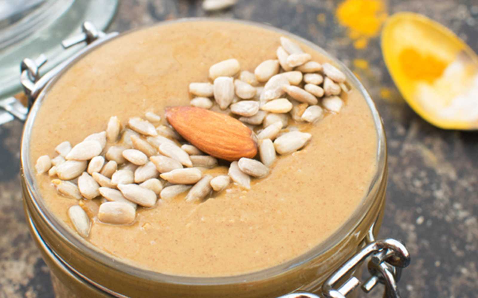 Maple Spiced Almond and Sunflower Seed Butter